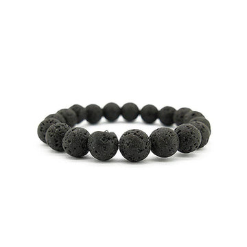 Lava Aromatherapy Bead Bracelet 10mm
