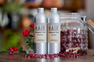 Bergamot Rose Shampoo and Conditioner
