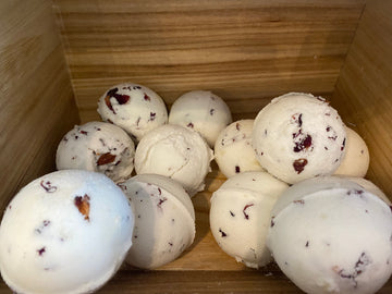 Bath Bomb: Calendula Bergamot Rose - single