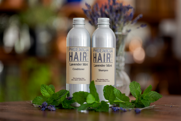Shampoo and Conditioner: Lavender Mint - 8 oz in Zero Waste Exchangeable Bottles